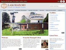 Tablet Screenshot of laboratoryschoolnepal.com